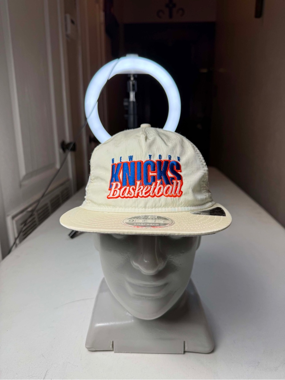 Kith x New Era The New York Knicks Wrinkle Nylon 9Fifty Snapback